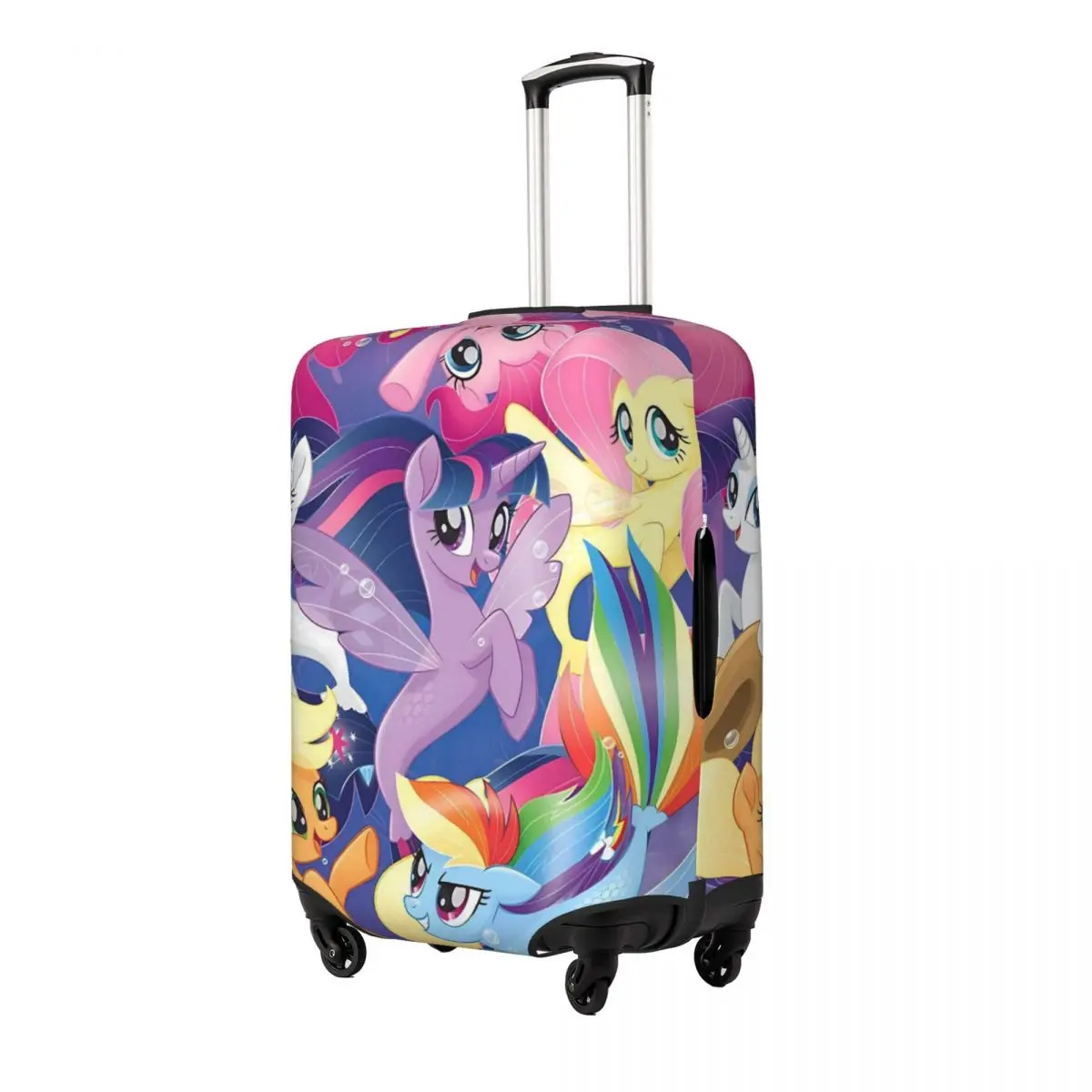 Pokrowiec na walizkę My Little Pony, ochrona podróżna, elastyczne akcesoria do bagażu na wakacje