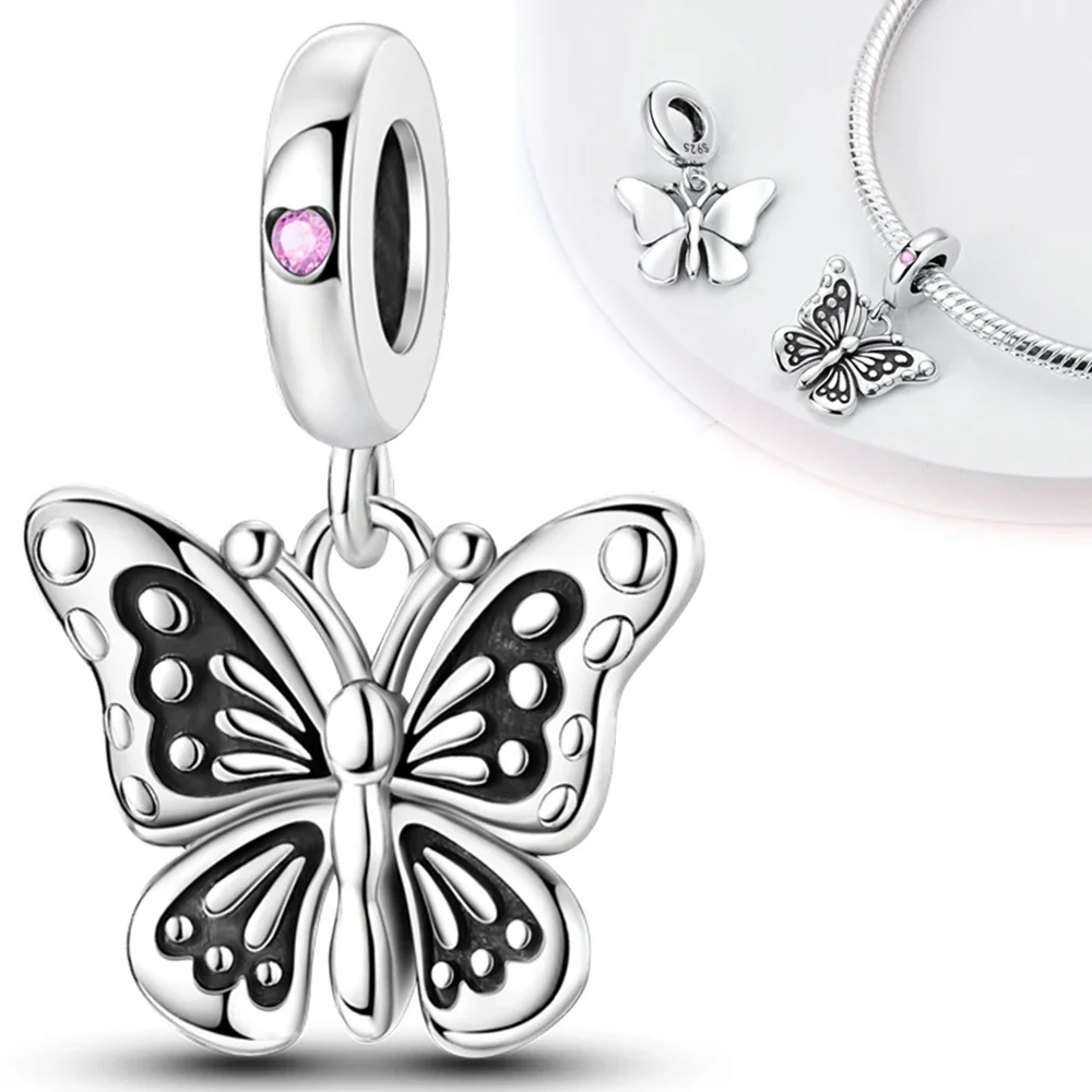 Silver Charms Beads Animal Designs for DIY Accessories