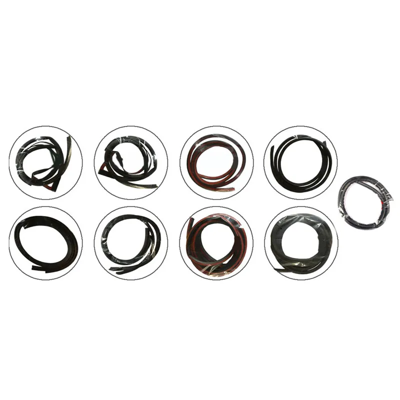 Car Full Sound Insulation Strip Dustproof Door Seals Protection Interior Product Accessories For Toyota Prado LC250 2024 2025