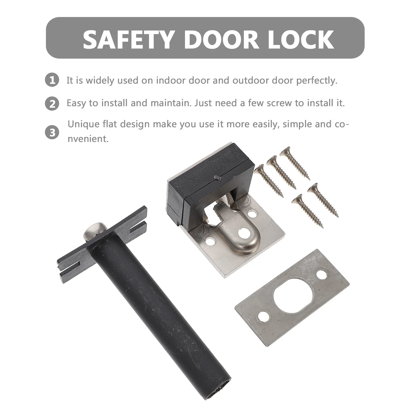 1 مجموعة 1 مجموعة المخفية مكافحة سرقة الباب سلسلة مكافحة سرقة قفل لفندق بيت الضيافة أخفى سلسلة قفل الباب استخدام جهاز كمبيوتر #1