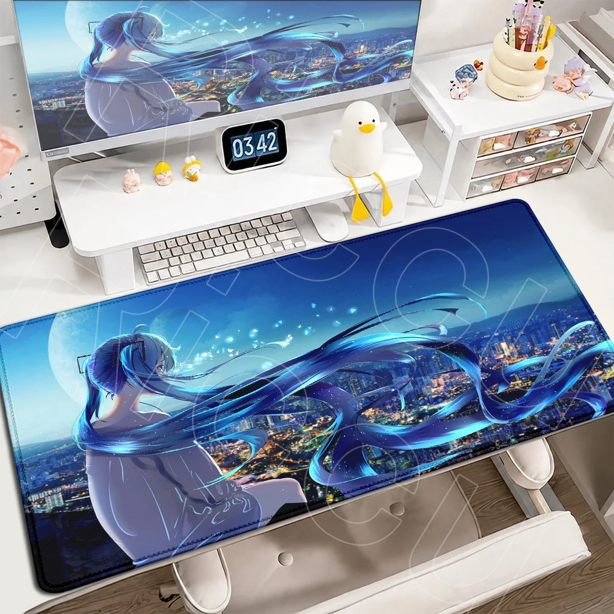 Kawaii Anime Non-Slip Gaming Mouse Pad product photo