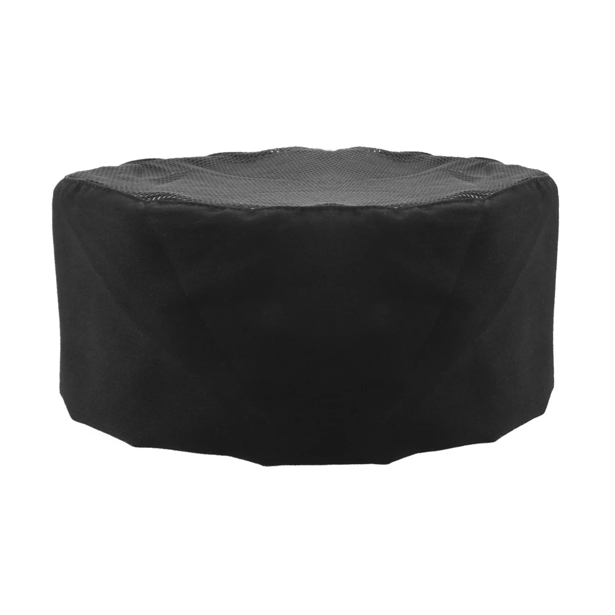 

Black Chef Hat Catering Skull Cap Mesh Has Major Chefs Professional Men and Women
