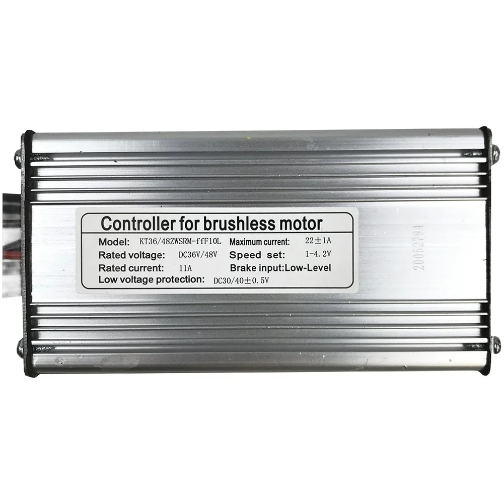 

For KT 36V 48V 22A 500W Brushless Square Wave Controller for Ebike Motor with 9Pin Cable Front Light Switch on Display