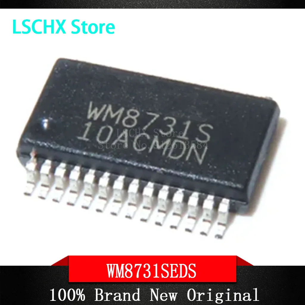 Chipset WM8731SEDS WM8731S sop-28, 1 unidad, 100% nuevo