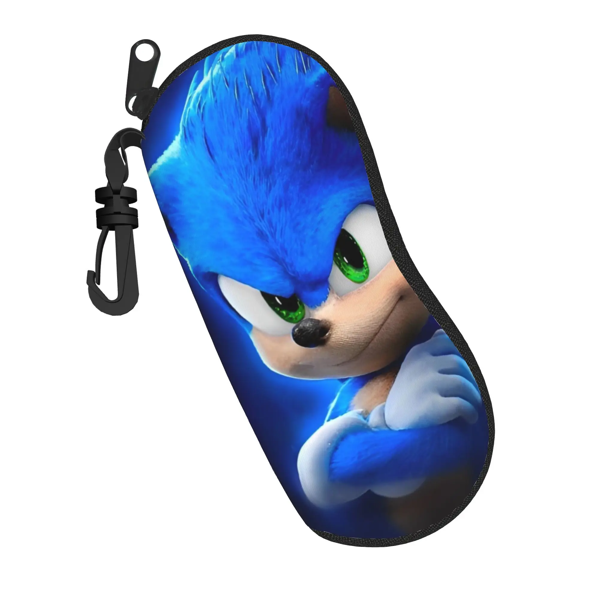 The Hedgehog Shadow Games Glasses Case Unisex Travel Accessories Cartoon Sunglasses Protector Charming Eyewear Container