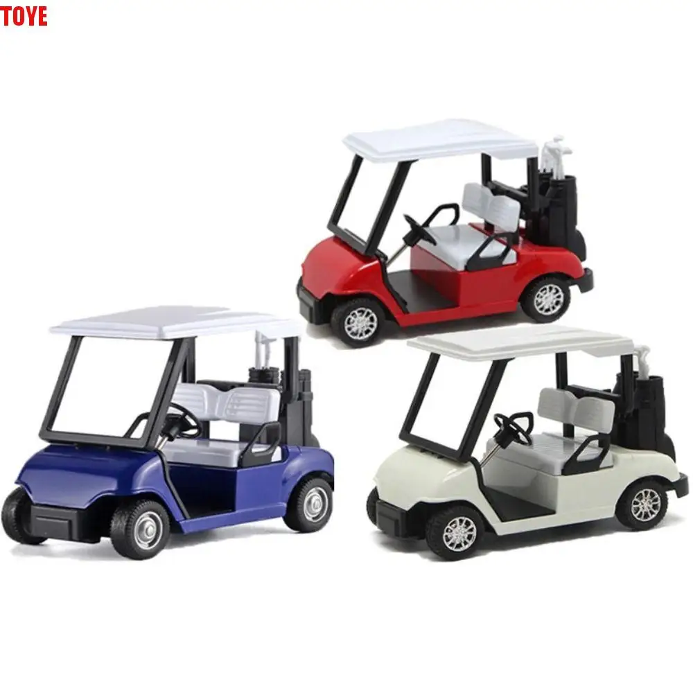 

1:20 Scale Golf Cart Model Pull-Back Simulation Miniature Golf Cart Home Decor Diecast Alloy Golf Cart Vehicles Toy