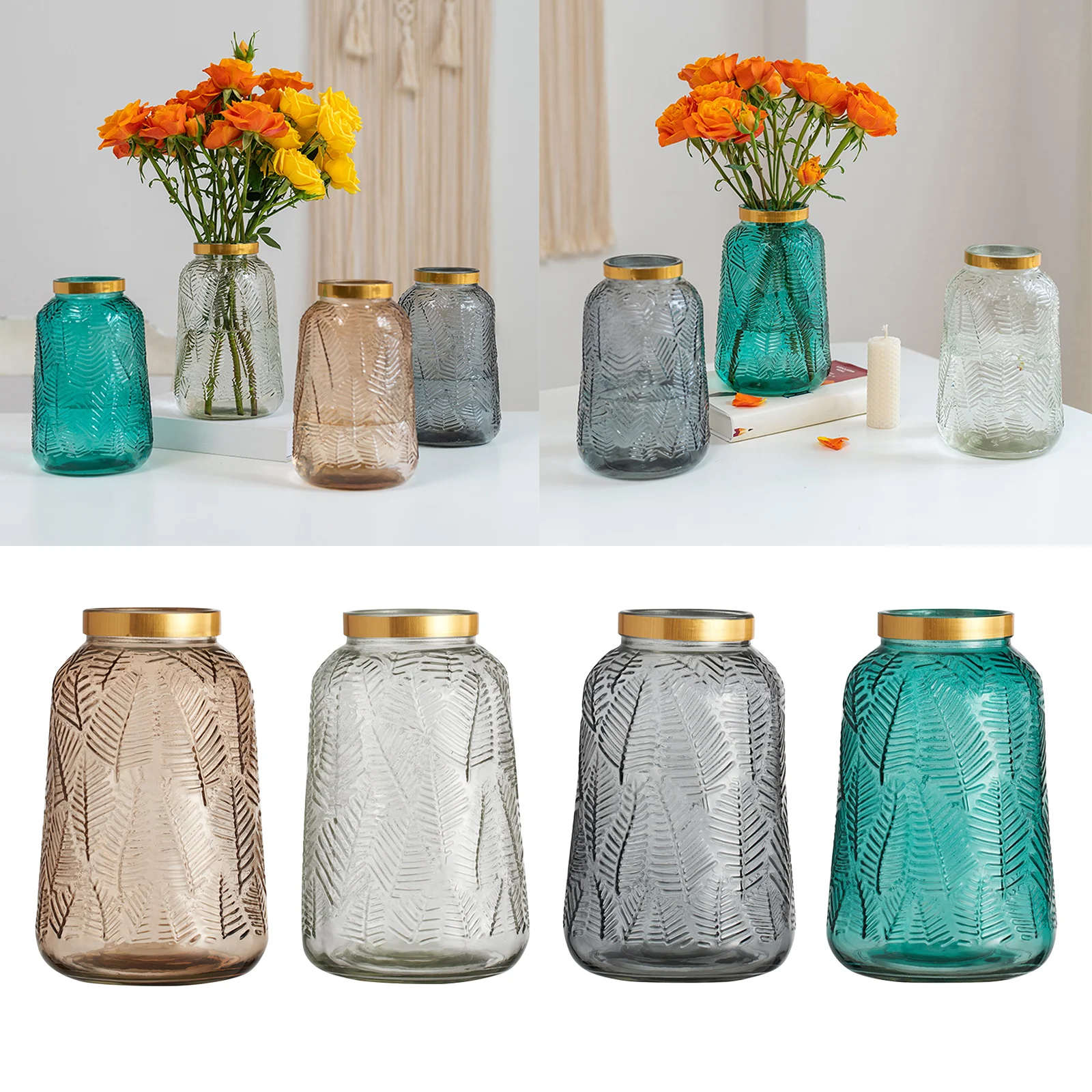 

Modern Flower Vase Table Flower Arrangement Home Centrepiece Wedding Bedroom Decor Housewarming Gift