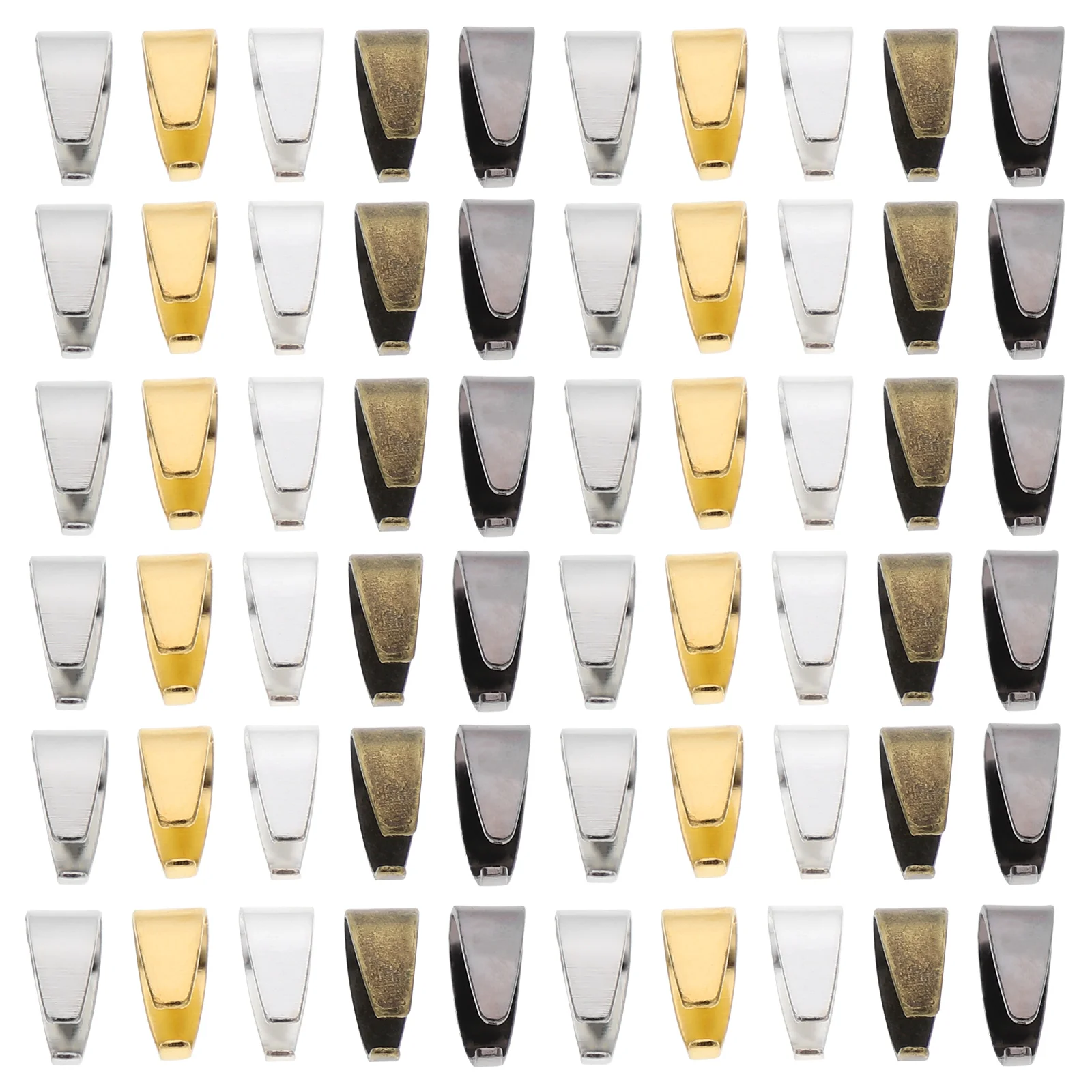 

500 Pcs Iron Oval Buckle Link Connector for Jewelry Making DIY Supplies Necklace Bracelet Pendant Connectors Craft Project
