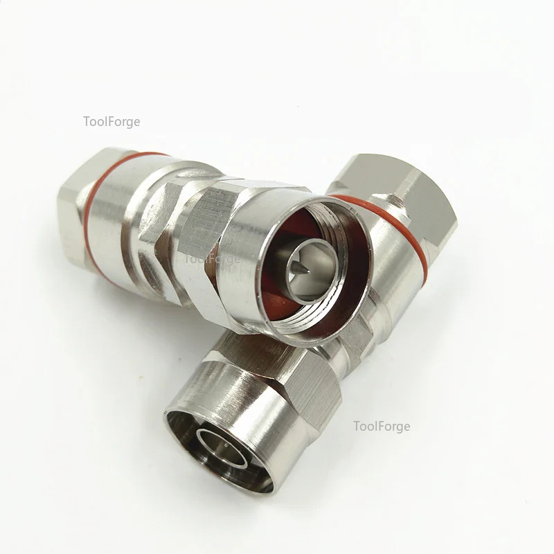 

10 шт./лот, медный разъем подающего кабеля NJ-1/2, 50-12, кабель N типа L16, штекерный разъем