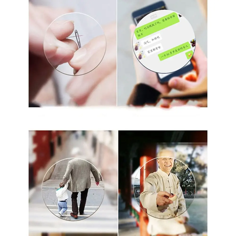 

PC Reading Glasses Decorative Glasses Rectangle Anti Blue Light Eyeglasses Brown Grey Red Blue Anti Eyestrain Reading Glasses