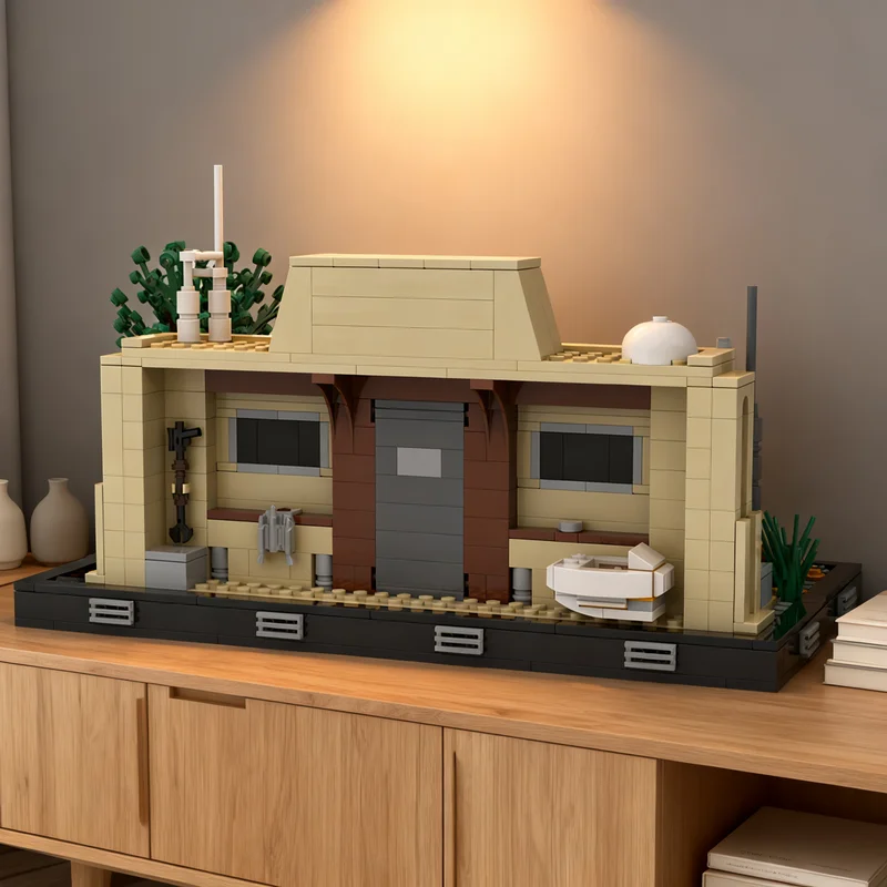 720-pieces-modele-de-construction-moc-din-nevarro-homestead-diorama-de-bataille-stellaire-blocs-de-construction-architecture-idees-de-collection-de-jouets-cadeaux-de-noel