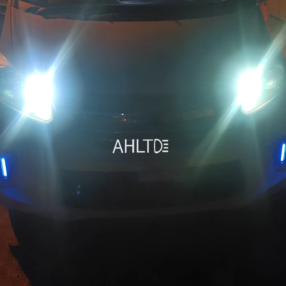 4X Car T10 W5W 194 Glass Housing Cob LED Bulb 6000K Wedge Turn Signal License Plate Lamp Dome Trunk Festoon Light White Blue Red