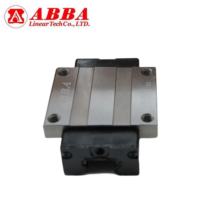 10pcs/lot  Original Taiwan ABBA BRH25A BRC25AO Flange Slider Blocks Linear Rail Guide Bearing BRC25A0 for CNC Router parts