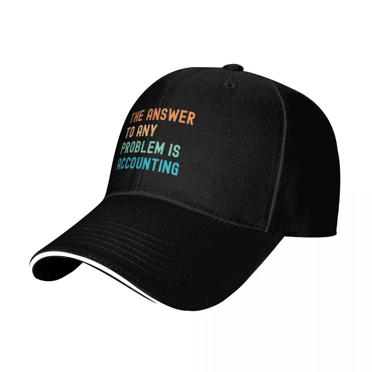 Funny accounting Baseball Cap Unisex for Men Women Outdoor Golf Running Hiking Summer Beach Travel