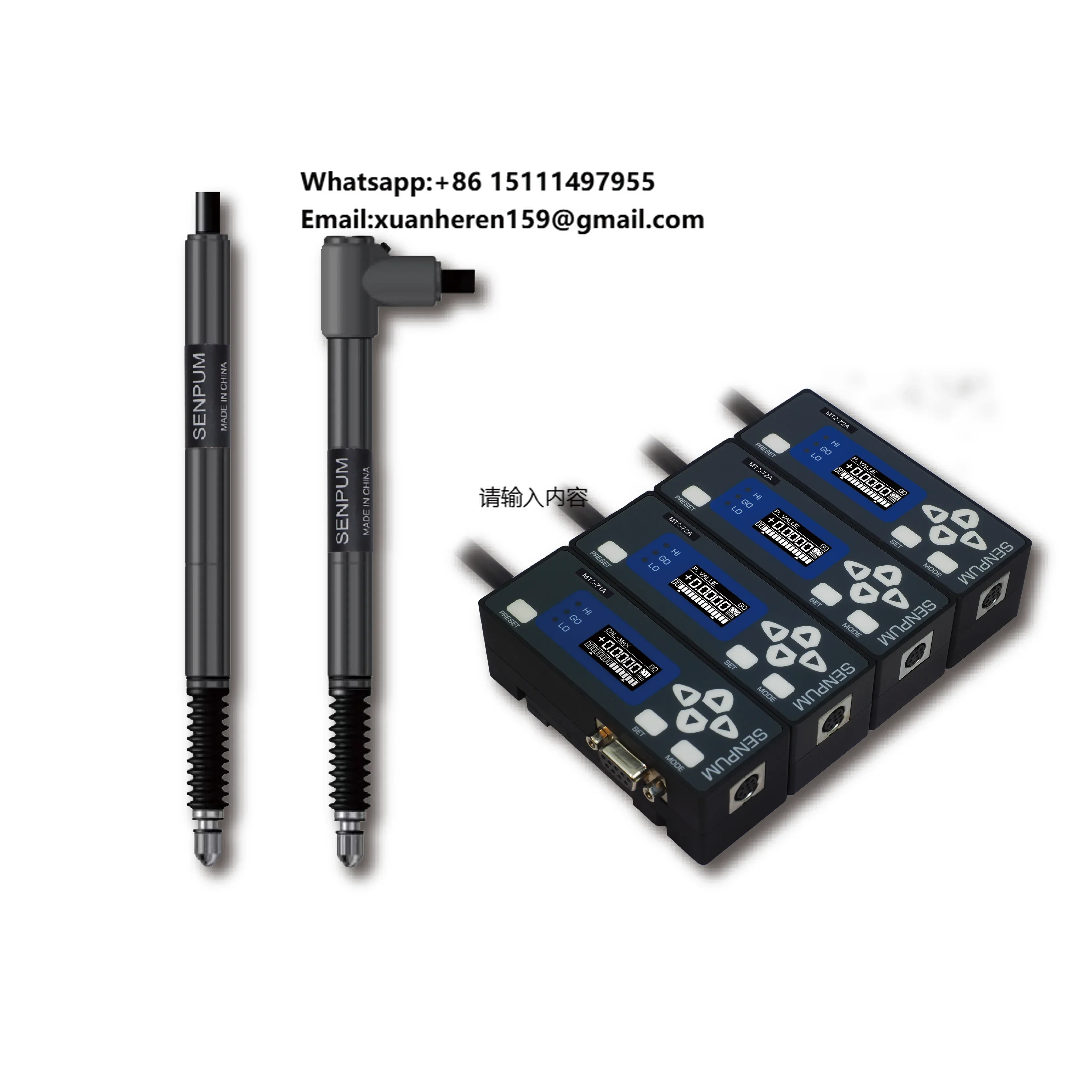 Replacing GT2 LVDT Measuring Contact Displacement Sensor Lvdt Signal Conditioning Module Digital Contact Sensor Controller