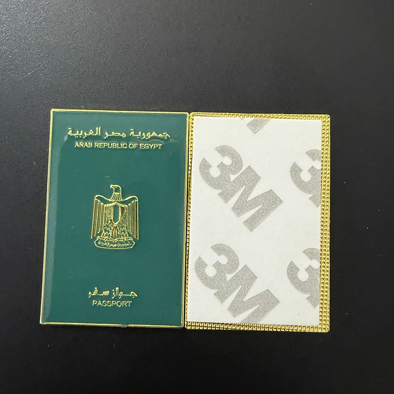 Egypt Mobile Phone 3M Sticker Badge Metal Pin Broooches Pins