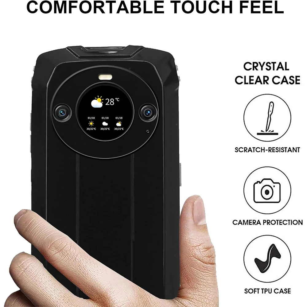 Case For Blackview BV9300 Pro Glossy Soft TPU Camera Protection Shockproof Back Cover for Blackview BV9300Pro