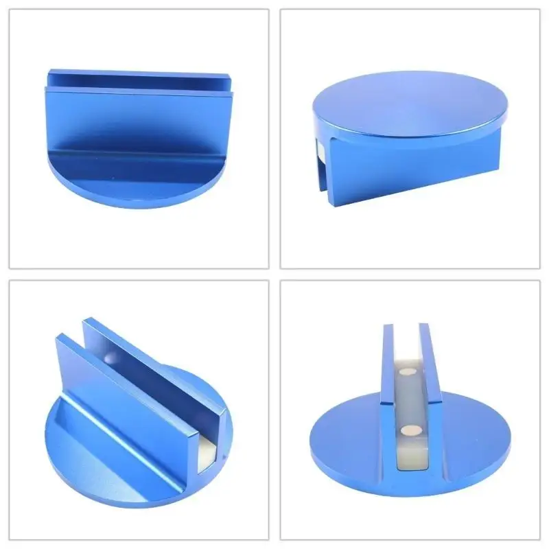 

Professional Pad Adapter for Car Grooved & Adjustable Aluminum Pad Heavy Duty Slotted Lift Pad for Car