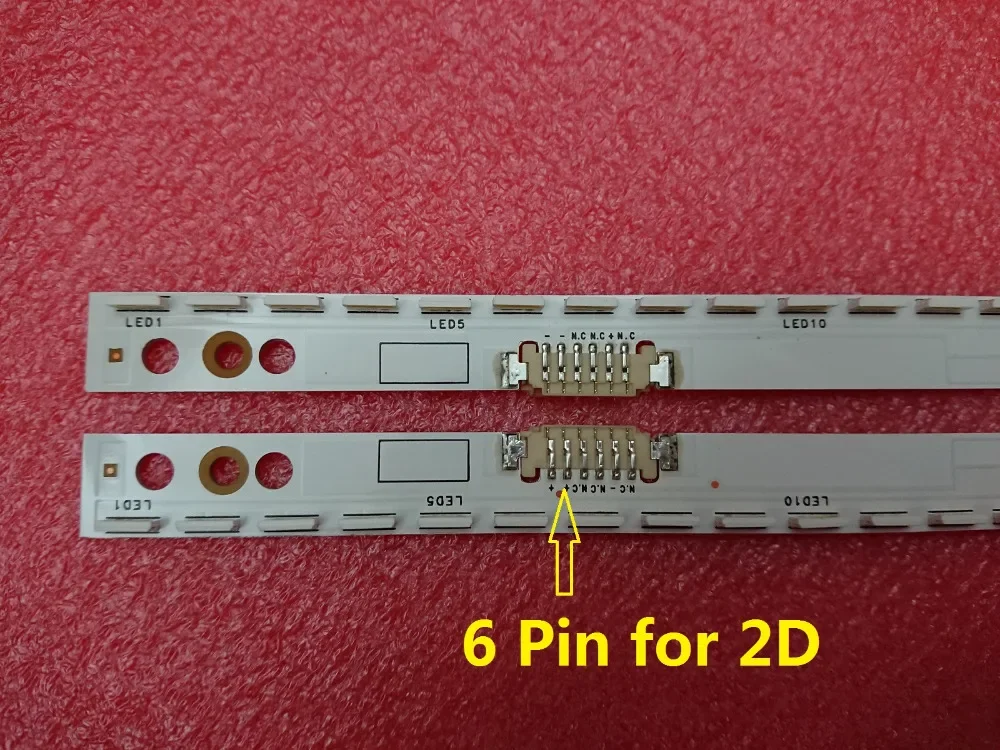 LED Strip 60LED For Samsung UE46ES5507K UN46ES6100g Un46es6100 UE46ES5500 SLED 2012SVS46 7032NNB RIGHT60 LEFT60 2D