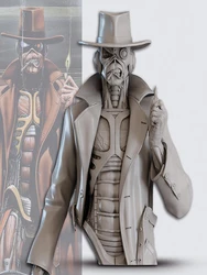 Resin soldier 1/12 ancient FANTASY soldier OFFICER BUST Model Unassambled Unpainted Figure Building Kit