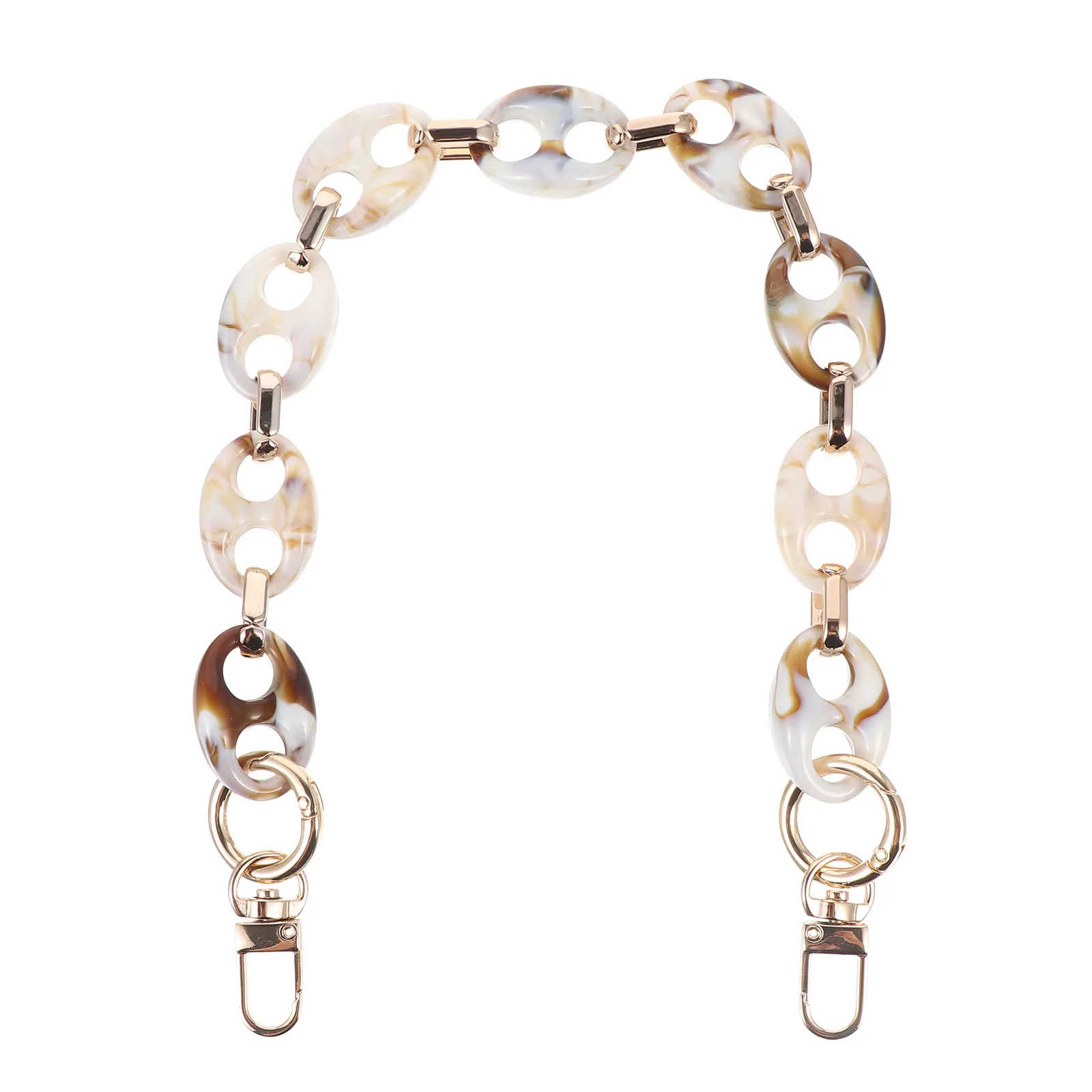 

Bag Chain Strap Retro Resin Acrylic DIY Handbag Replacement Fashion Tote Bag Shoulder Handle Accessory Handbag Chain