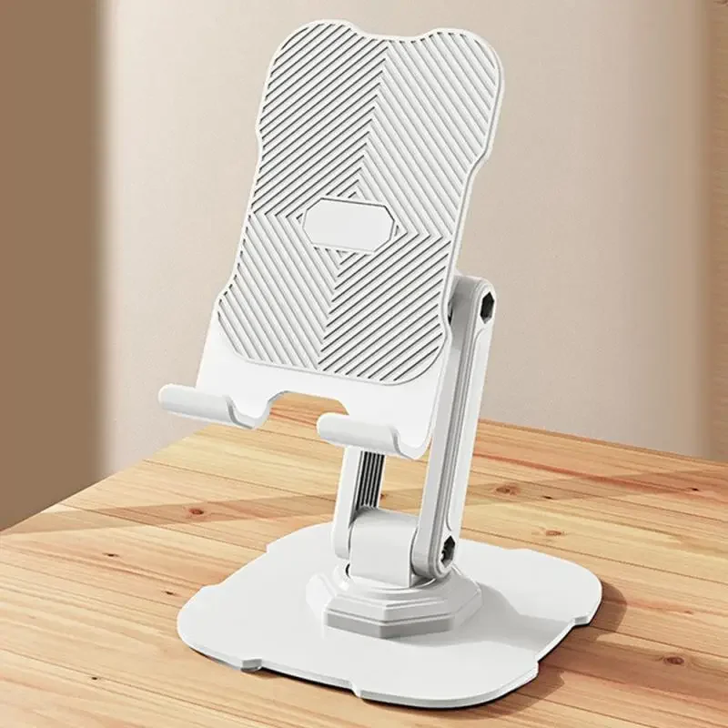 ขายึดแบบหมุนได้ทนทานสามารถยกขึ้นหรือลดลงได้ดีไซน์ยืดไสลด์พกพาสะดวก 360 °   อุปกรณ์เสริมโทรศัพท์มือถือแบบหมุนได้ทนทาน