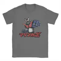 Camiseta Goldorak Actarus Mazinger Z para hombre y mujer, ropa de algodón con dibujos de robots Grendizer, camisetas Vintage de manga corta con cuello redondo