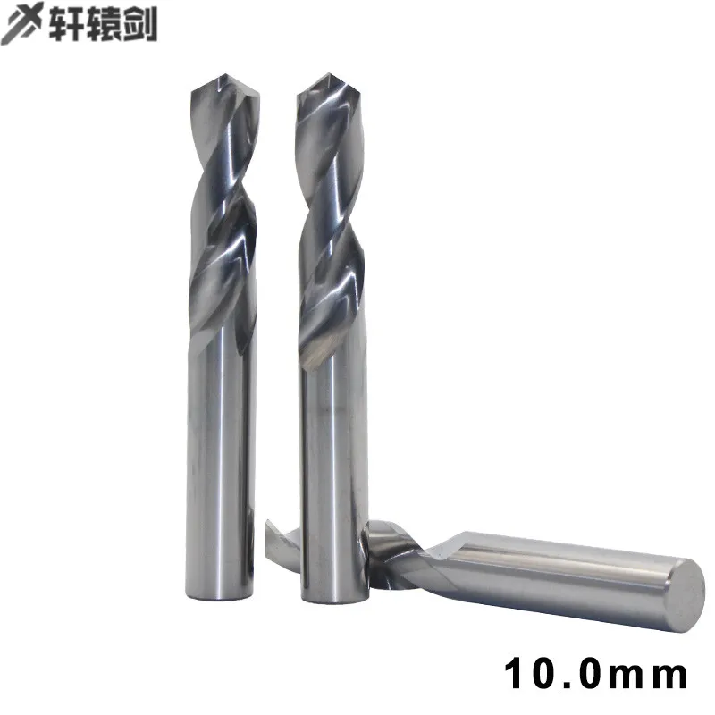 Foret hélicoïdal à tige droite en carbure, longueur totale, outil de coupe de mousse CNC, 1PC, 7/7mm, 8/8mm, 9/9mm, 10/10mm, 11/11mm, 1PC