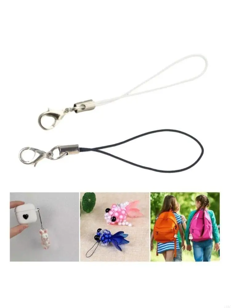 195C Phone Charm Carabiner Wrist Lanyard Suitable for MP4 Players and DIY Projects