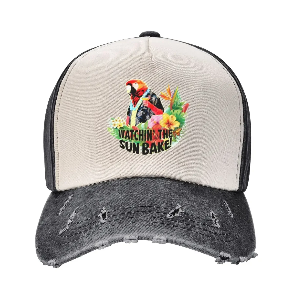 

Watchin' the Sun Bake! Baseball Cap Uv Protection Solar Hat Horse Hat custom Hat tactical cap Men Women's
