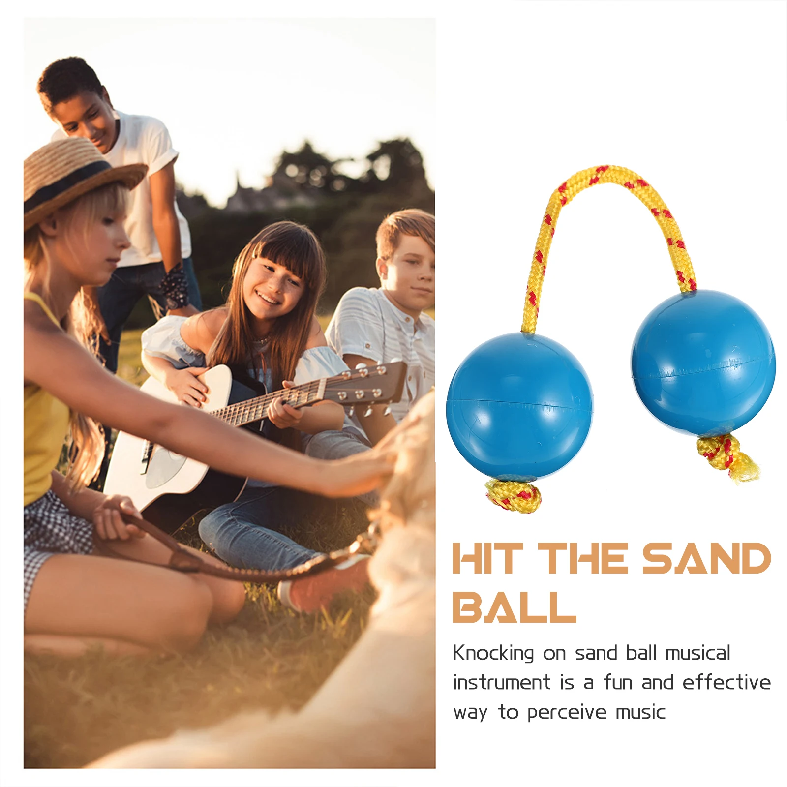 Maracas Percussion Instrument Baby Sensory Toy Kids Musical Instruments Rhythm Abs Child Toys