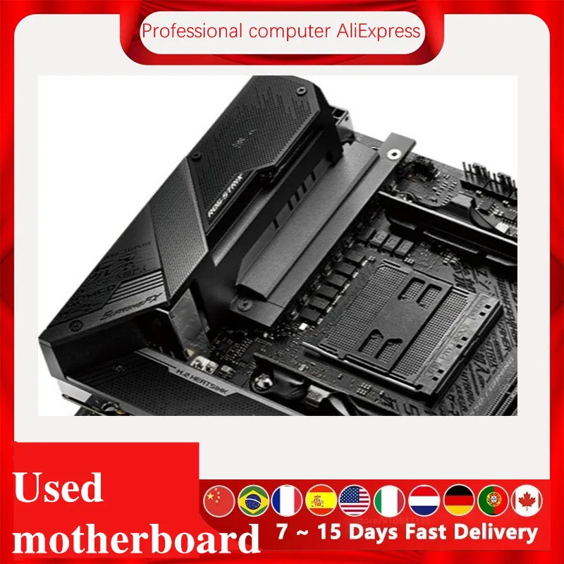 Used For ASUS ROG STRIX B550-I GAMING B550i Motherboard Socket AM4 For AMD B550M B550 Original Desktop PCI-E 4.0 Mainboard