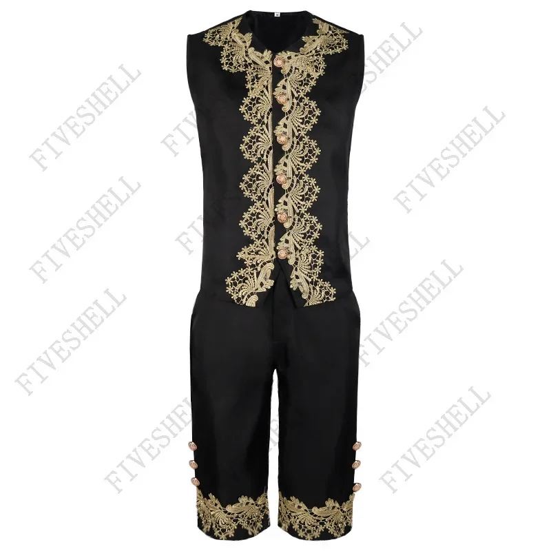 

Мужское сценическое средневековое викторианское свадебное платье принца, пиджак, костюмы для косплея, куртка с вышивкой, жилет, пальто, брюки, комплект брюк