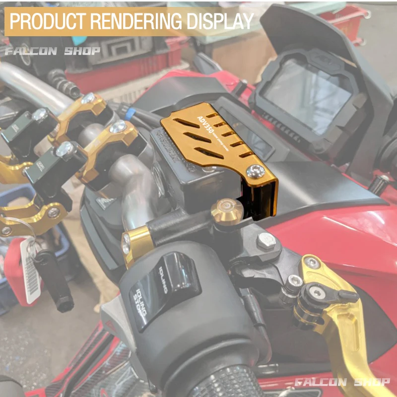 Suitable for Honda ADV350 modified brake fluid tank cover 2021 2022 2023 2024 2025 ADV 350 oil pump cover shield