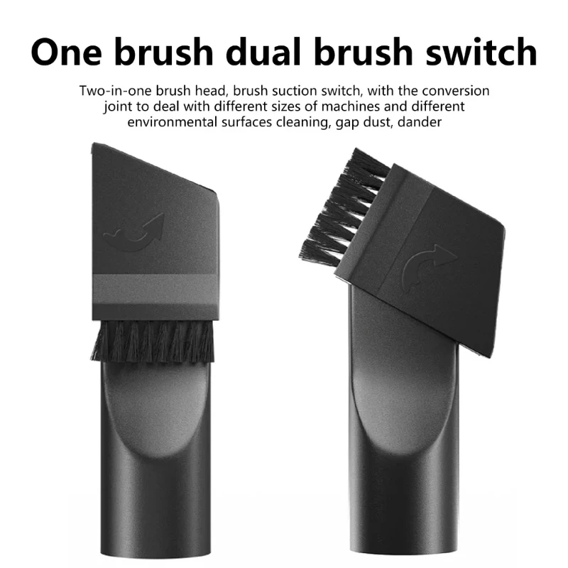 For Universal Vacuum Cleaner Brush Nozzle 32 &35mm Brush Head Cleaning Tool Long Flexible Flat Slim Suction Nozzle Head For Bed image 4