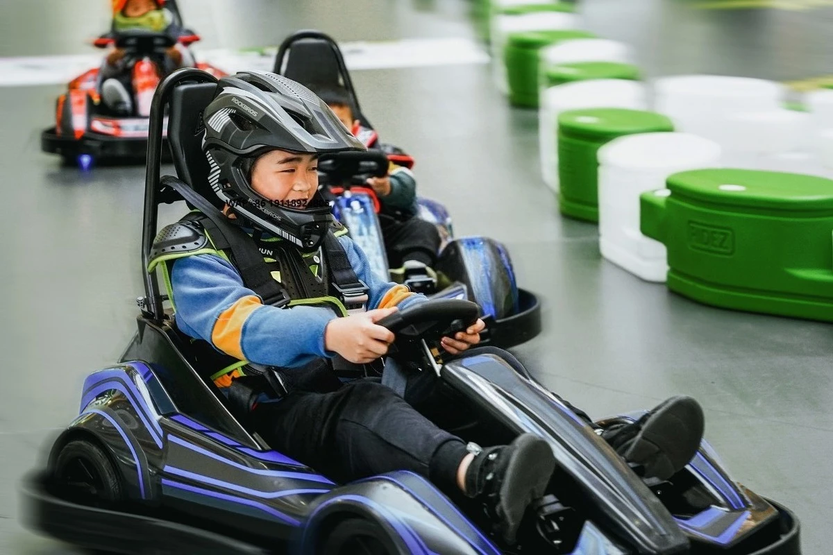 Factory Direct Electric Go-Karts for Kid Rentals Commercial Amusement Park Facility Option for Karting