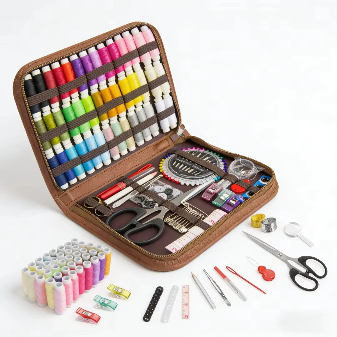 Embroidery Meaning - 170 szt. Brązowy prostokątny zestaw do