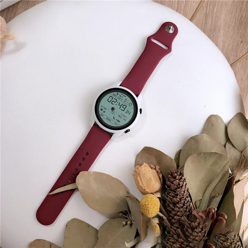 18mm 20mm 22mm strap For Samsung Galaxy watch 6/5/pro/4 Classic Silicone bracelet Huawei watch GT 4-2-2e-3-3 pro 41mm 46mm band