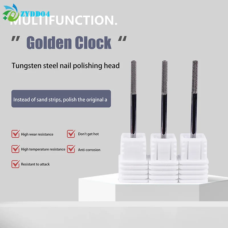 ● 1 قطعة التنغستن الصلب المهنية مسمار مثقاب ملفات الأظافر هلام البولندية إزالة لدغ لآلة كهربائية أداة نظيفة للبشرة #2