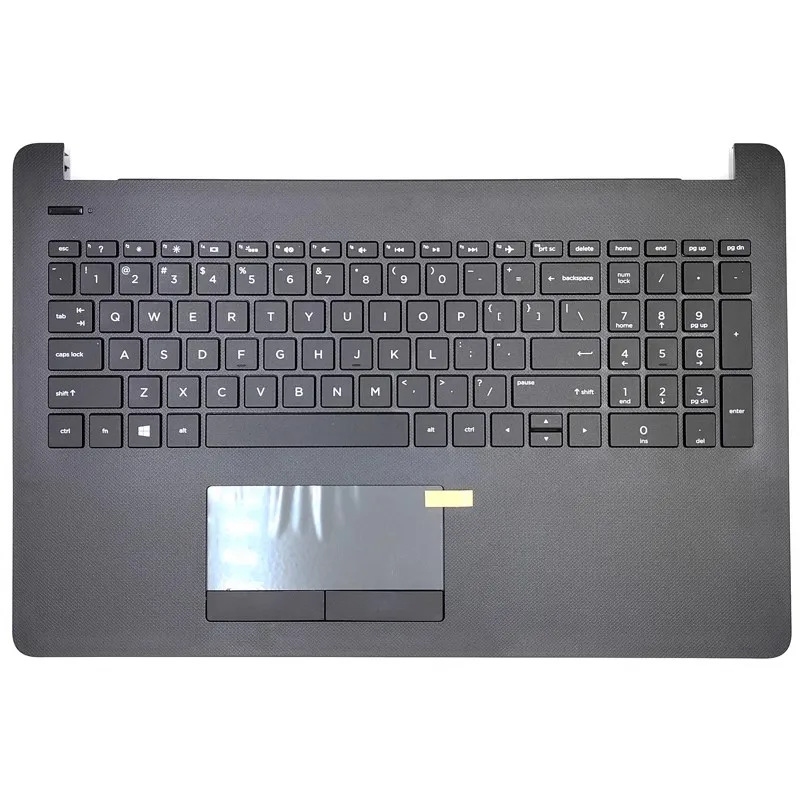 Nový pro HP 15-BS 15T-BS 15-BW 15Z-BW -RA 15-RB 255 250 G6 TPN-C129 C130 notebook horní pouzdro palmrest obal C lastura klávesnice