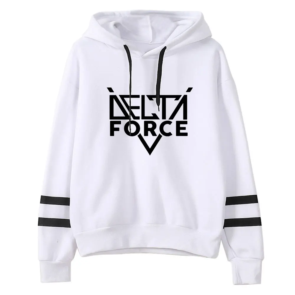 Delta Force Merch Pullovers Unisex Fashion Streetwear Retro Tops Casual Pullover Sweatshirt Fashion Outwear