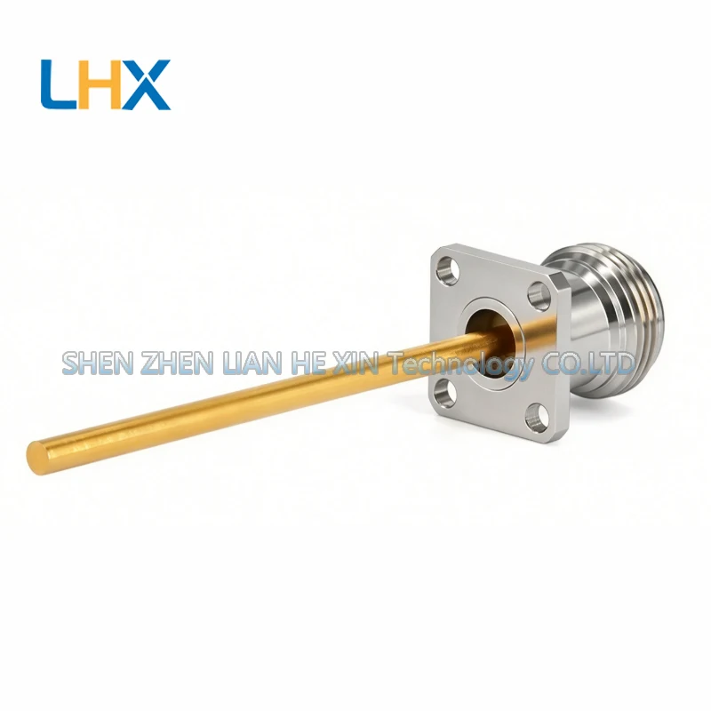 N-KFD0930MG N female terminal connector hole pitch 12.7mm four-hole flange DC-12.4GHz in stock