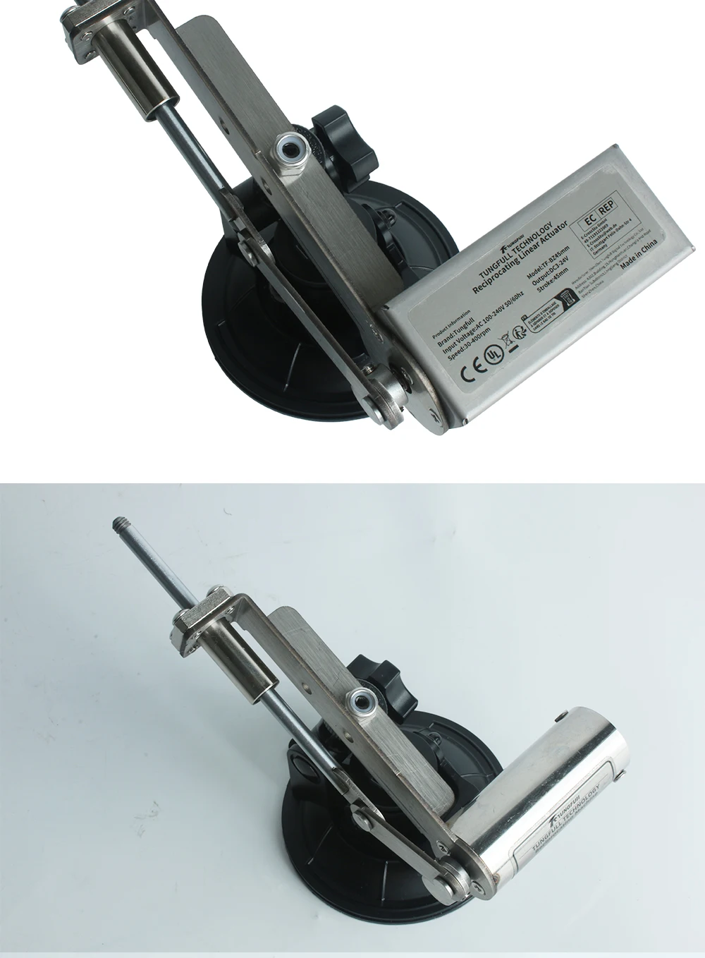Linearantrieb mit 39/45mm Hub, 30-300 U/min Einstellbare Geschwindigkeit, Elektrisches Linearbewegungswerkzeug für DIY-Projekte – Detail 13