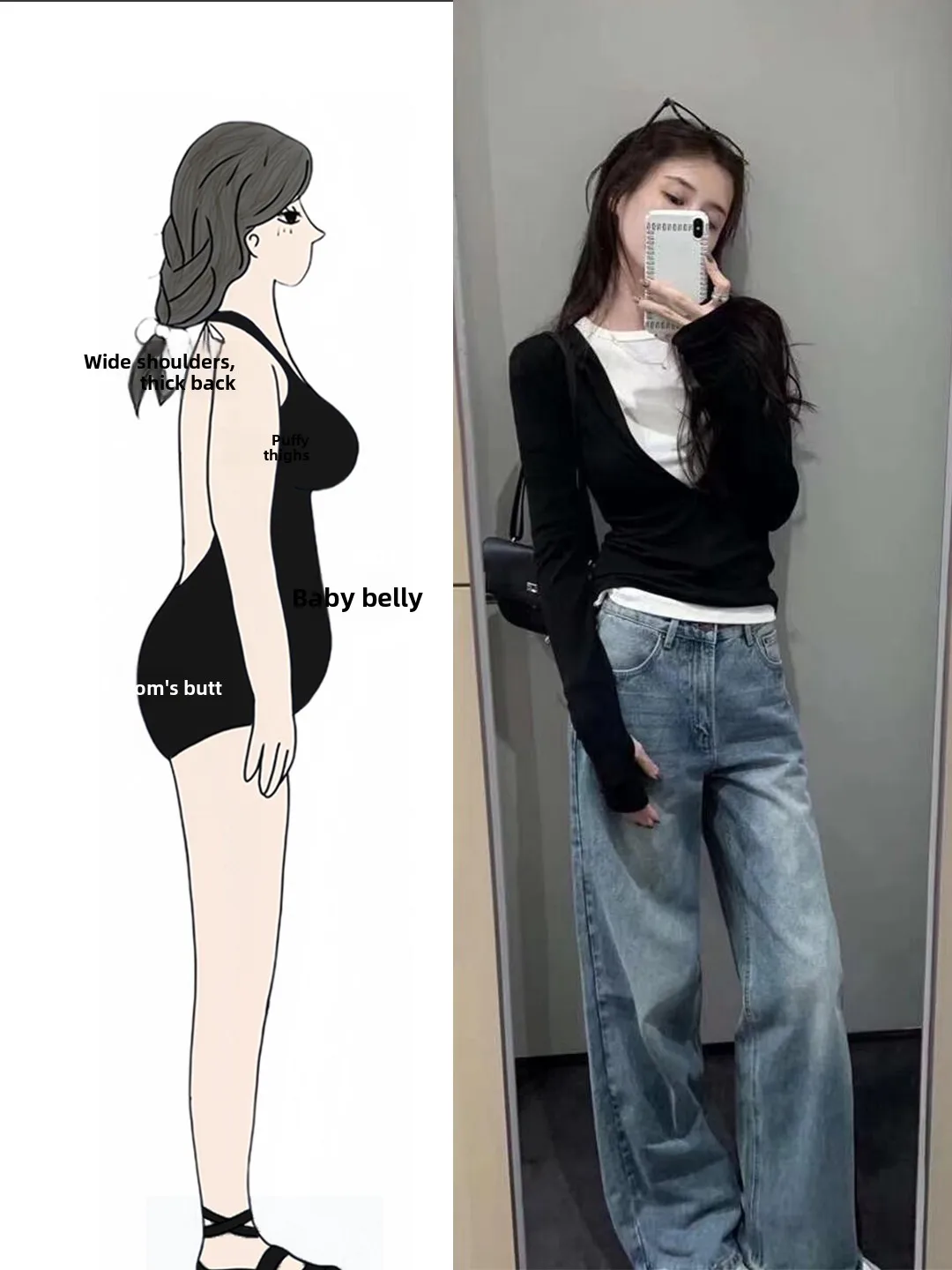 

Early Autumn Faion plus Size Women's Denim Top And Bot Set Korean Sle Simple And Attractive Two-Piece Ensemble