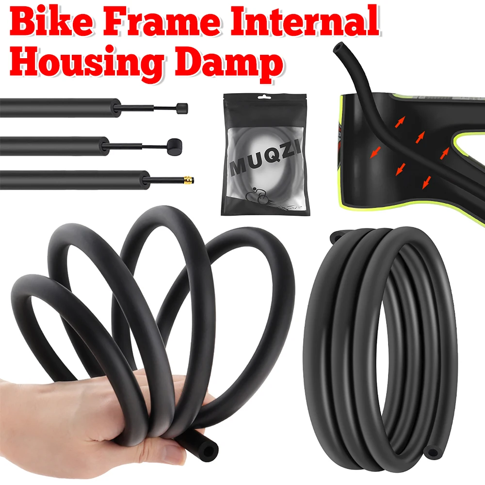 Image of 1-20PCS Fahrrad Rahmen Interne Linie Gehäuse Dämpfer Schalldichte Schutz Schwamm 1,6 M Schwamm Schutzrohr Fahrrad kabel Abdeckung