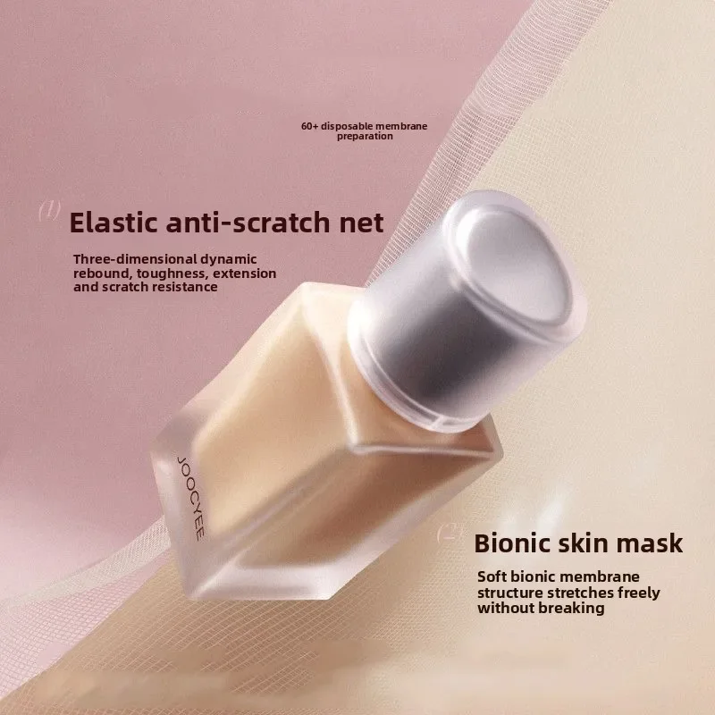 Joocyee كريم أساس سائل بتغطية كاملة، كريم أساس للمكياج، كريم أساس سائل كونتور للوجه، كريم وجه 10 مل