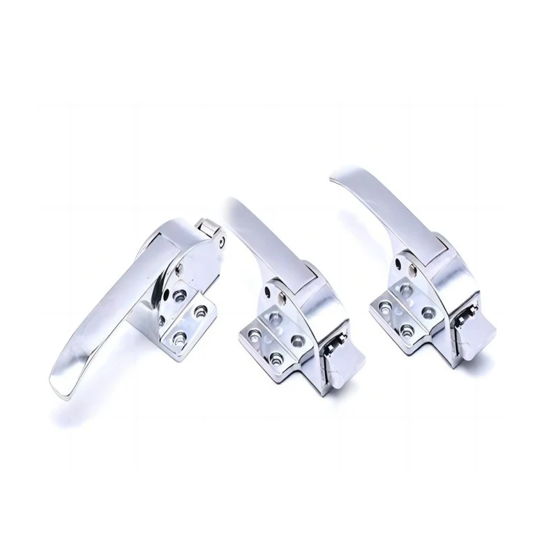 Zinc Alloy Freezer Oven Door Lock Adjustable Handle XL-1061/1050For Oven Freezer Cold Storage Electric Furnace Door Parts