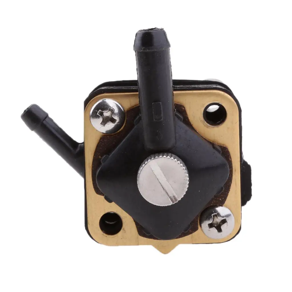 Electric Fuel Pump with Gasket Metal Fuel Pump Carbureted Accessory for Johnson Outboard Boat Engine 6-15hp Pre 1993 Models