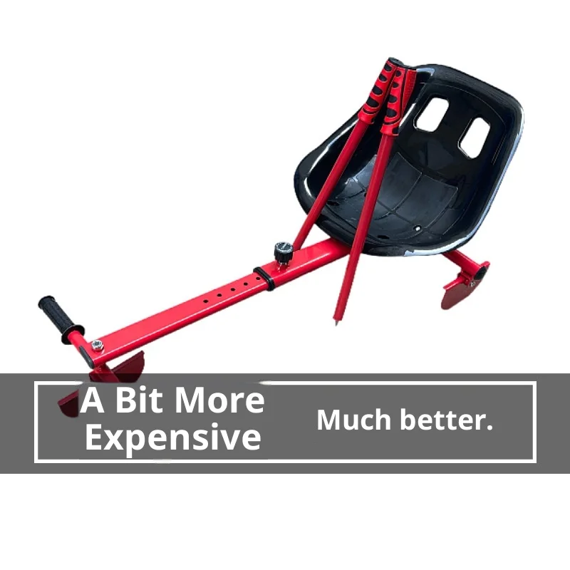 Kids Ice Sled & Snow Sled Cart, Multi-functional Children Winter Snow Slider