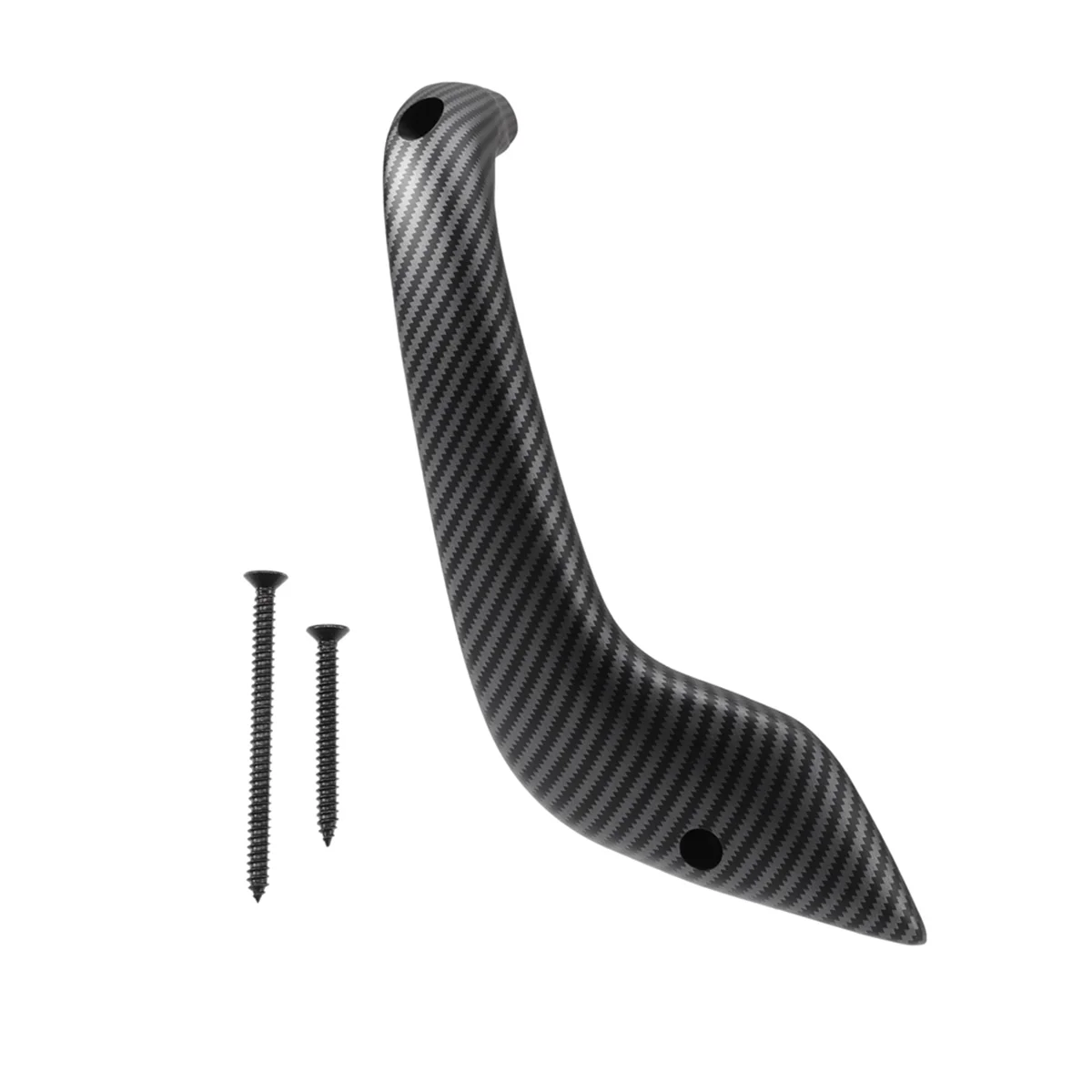 Interior Door Pull Handle for Fiesta 2011-2020 G2BZ-5823943- D2BB-A23943-CA35B8 Carbon Fiber,Right